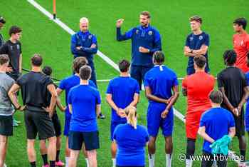 Onder het goedkeurend oog van Rik Verheye en Sam Kerkhofs: Sporting Hasselt 2.0 hervat de trainingen