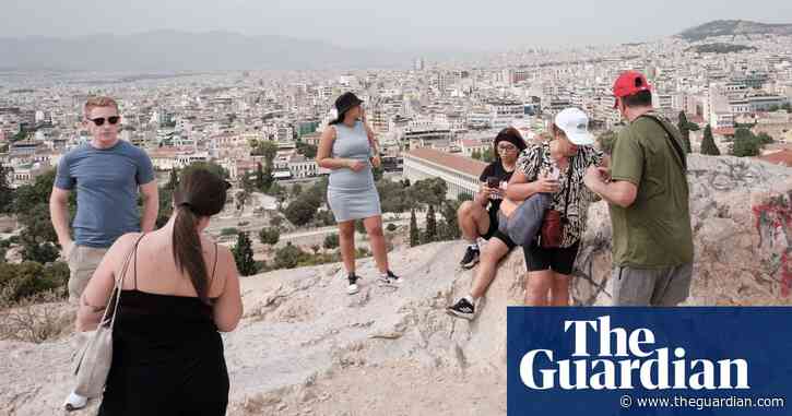 ‘My escape is going north’: heatwaves begin to drive tourists in Europe to cool climes