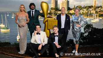Julia Morris falls ill after posing with Gold Logie nominees including Robert Irwin and Larry Emdur