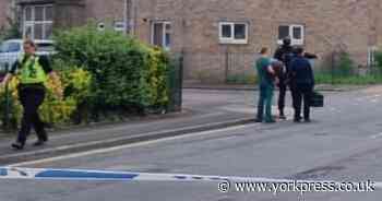 York: Armed police in Hope Street in ongoing incident