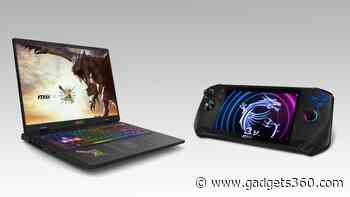 MSI Crosshair 16 HX Monster Hunter Edition Launched in India; MSI Claw Availability Announced