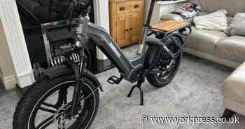 York: Himiway electric bike stolen outside B&Q in Clifton Moor