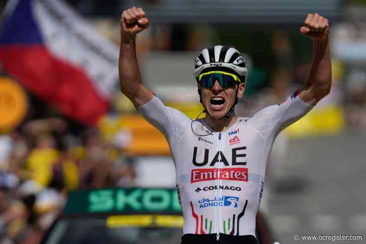 Tour de France: Tadej Pogacar reclaims yellow jersey