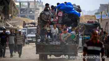 Nahost-Liveblog: ++ Fast zwei Millionen Flüchtlinge im Gazastreifen ++