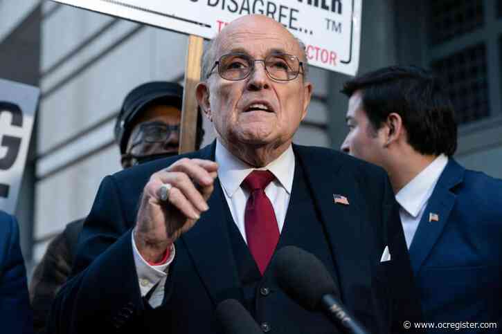 Rudy Giuliani disbarred in NY as court finds he repeatedly lied about Trump’s 2020 election loss