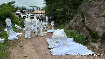 Tote in Tarnkleidung: 19 Leichen in Müllwagen in Mexiko entdeckt