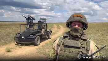 Experten skeptisch: Russische Soldaten entwerfen Anti-Drohnen-Buggy
