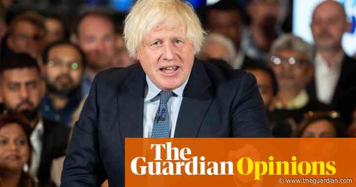 Johnson appears on campaign trail at last – to dance on Sunak’s grave | John Crace