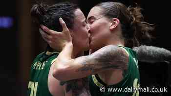 Basketball power couple hoping to make history at the Paris Olympics together