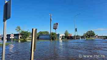 Rainwater floods restaurant in Winkler, Man., as drainage, sewage systems under stress