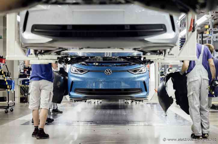 VW-Produktion Zwickau leidet unter geringer E-Auto-Nachfrage