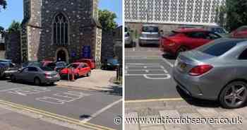 Thoughtless shoppers repeatedly block St Mary's Church entry