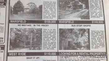 Why these old newspaper ads about house prices have divided Aussies