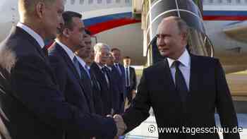 Ukraine-Liveblog: ++ Putin will in Kasachstan Erdogan treffen ++
