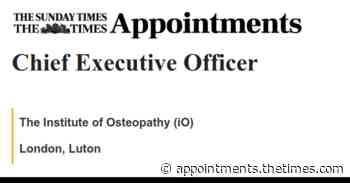 The Institute of Osteopathy (iO): Chief Executive Officer