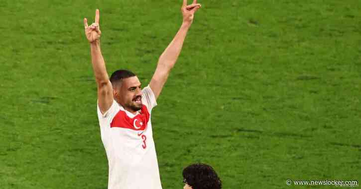 UEFA start onderzoek naar ‘extreemrechtse groet’ Turkije-verdediger, schorsing dreigt tegen Oranje