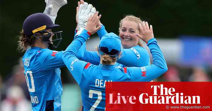 England v New Zealand: third women’s cricket ODI – live
