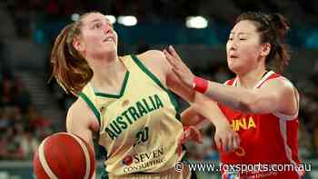 Under-strength Opals’ Olympic message with smashing of world No.2 as teen star shines