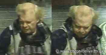Police release images of man after spray paint used to vandalise ambulance in North Shields