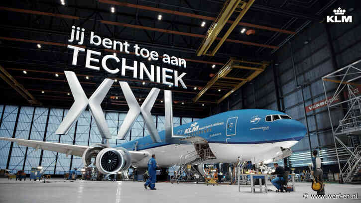 Hoe de KLM sleutelaars probeert te werven door hen ‘Techniek XXL’ te beloven