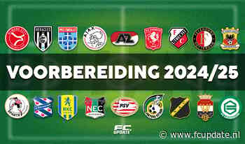 Programma en uitslagen oefenwedstrijden voorbereiding Eredivisie 2024/25