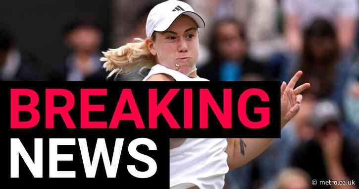 British tennis player ranked 298 in the world has just upset Wimbledon