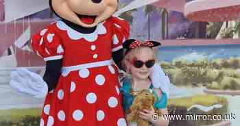 Girl reunited with teddy lost at Disney after 'Mickey Mouse' posts it 4,000 miles