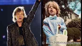 Mick Jagger's lookalike son Deveraux, 7, dances just like his dad in adorable backstage video