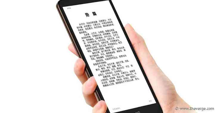 A cheaper, weirder e-reader alternative to the Boox Palma