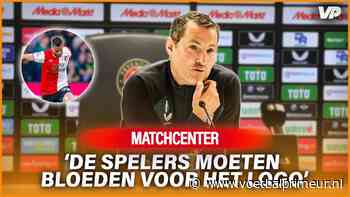 Priske maakt excuses én zet de toon: 'Spelers moeten bloeden voor Feyenoord'
