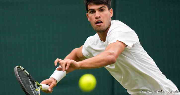 Alcaraz ohne Satzverlust in Wimbledon in Runde drei