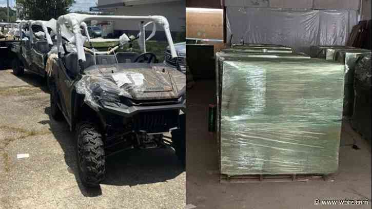 BRPD seize Bitcoin mining machines, UTVs stolen out of state in one of largest raids in department history