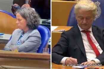 Nederlandse minister vecht tegen slaap tijdens debat over regeringsverklaring