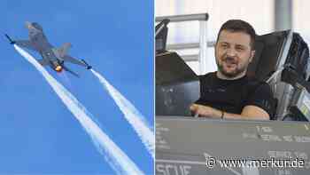 Der erste F-16-Kampfjet „bald“ im Ukraine-Krieg: Nato-Land mit finalem Schritt für Flugzeug-Lieferung