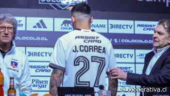 Javier Correa usará la camiseta número 27 de Colo Colo