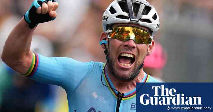 ‘The best sprinter of all time’: cycling hails Mark Cavendish’s feat