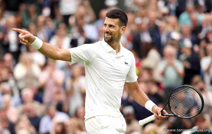 Novak Djokovic: 'I wasn't thinking about Wimbledon honestly'