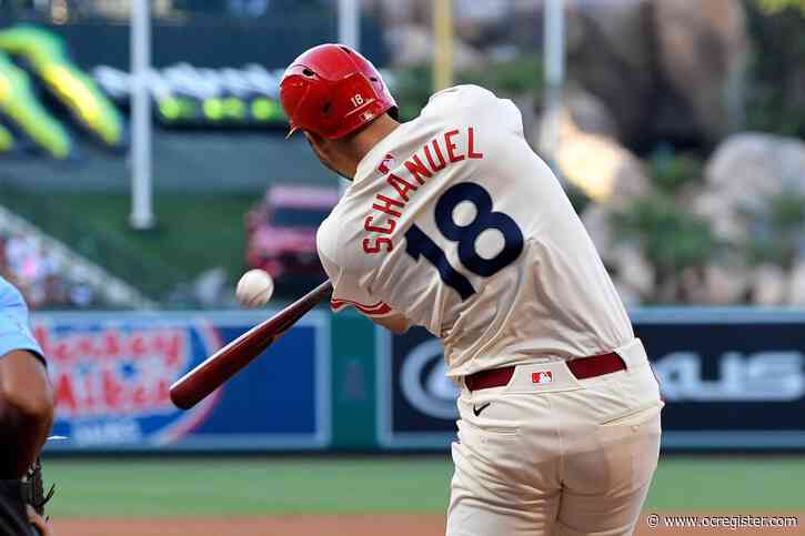 Angels first baseman Nolan Schanuel’s confidence soars with recent hot streak