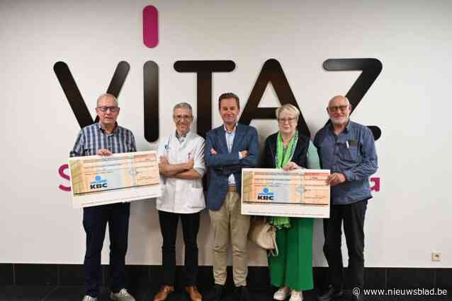 Sportieve Vitaz-medewerkers verzamelen geld voor goede doel