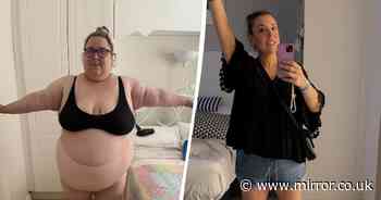 Woman who gorged on 10 chocolate bars a day sheds massive 19st - but loses an organ