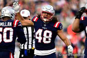 Sources: Pats give 3-year extension to LB Tavai