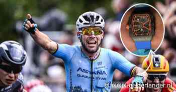 Mark Cavendish pakte zijn historische Tourzege met horloge van twee ton om zijn pols
