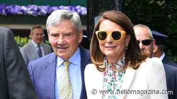 Carole and Michael Middleton lead celebrity arrivals on Day 4 of Wimbledon