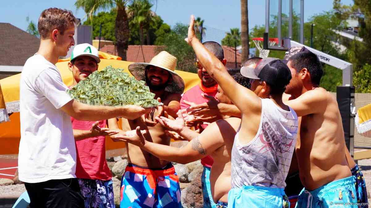 Surprising Mexicans at Home Depot With Cash and BBQ Party