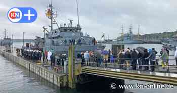 Minenjagdboot „Grömitz“ aus Kiel war in der Ägäis als Nato-Flaggschiff  