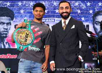 Harutyunyan Claims Even Shakur Stevenson’s Fans Want Him to Lose Due to “Boring” Fighting Style