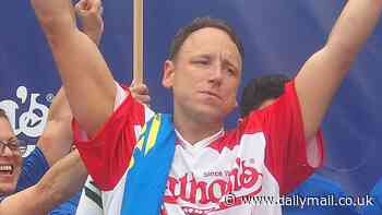 Joey Chestnut lashes out Nathan's Hot Dog Eating Contest as he hosts rival 4th of July event at Texas Army post after being banned from official competition