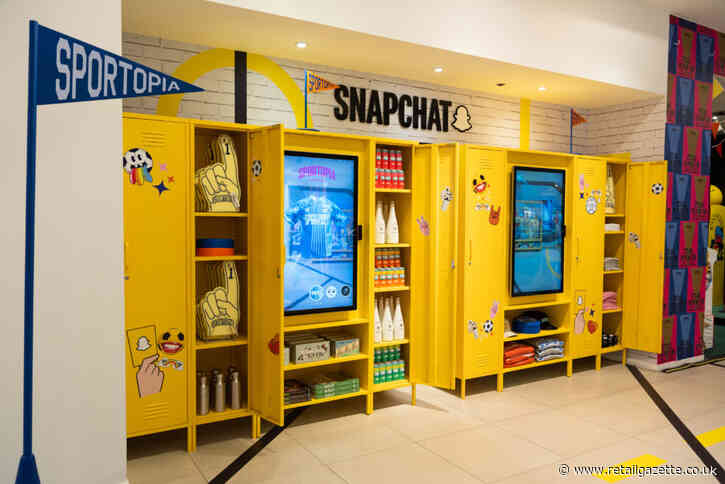 Selfridges and Snapchat launch AR locker room for summer of sport