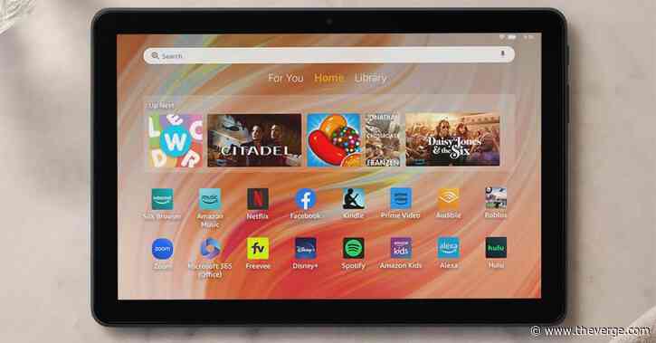 Amazon’s Fire HD 10 tablet is nearly 50 percent off for Prime members