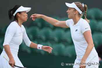 Elise Mertens en dubbelpartner Hsieh Su-Wei vlot naar tweede ronde op Wimbledon